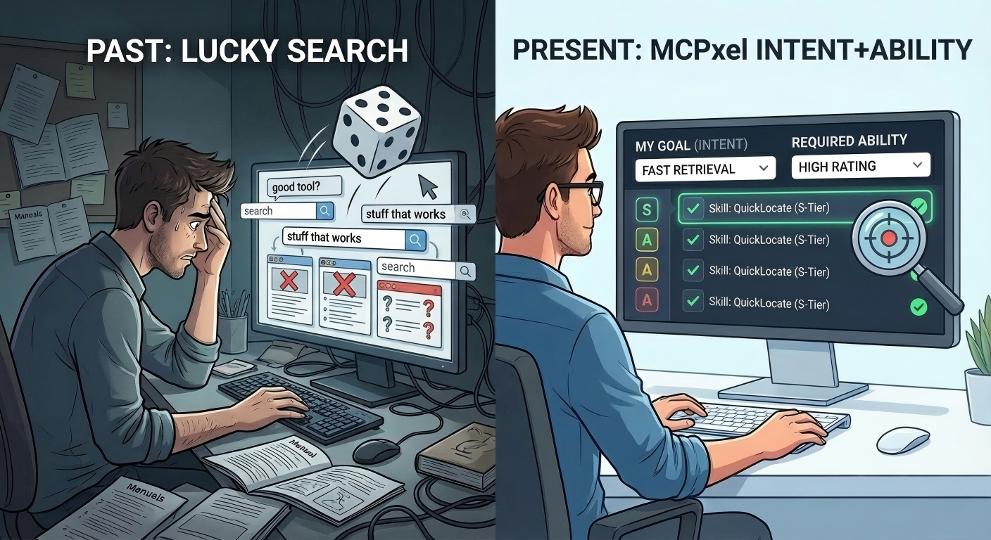 Find by goal, not by luck